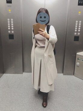「アイテム（ブーティ）」を使った、gonge_of_krgmさん（レディース・153cm）の秋コーディネート