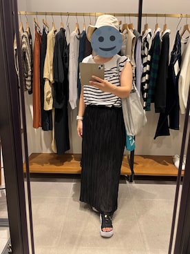 「DANTON（ダントン）のアイテム（帽子）」を使った、gonge_of_krgmさん（レディース・153cm）の秋コーディネート