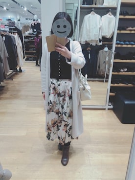 「アイテム（ブーティ）」を使った、gonge_of_krgmさん（レディース・153cm）の秋コーディネート