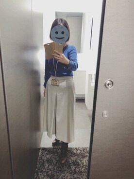 「アイテム（ブーティ、ブラウン系）」を使った、gonge_of_krgmさん（レディース・153cm）の秋コーディネート
