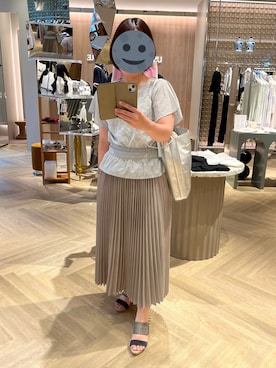 「LANVIN collection（ランバン コレクション）のアイテム」を使った、gonge_of_krgmさん（レディース・153cm）の夏コーディネート