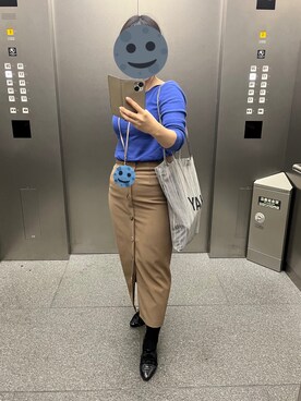 「POOL SIDE（プールサイド）のアイテム」を使った、gonge_of_krgmさん（レディース・153cm）の冬コーディネート