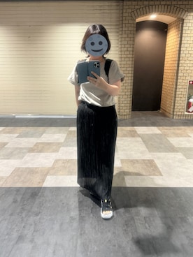 「BEAUTY&YOUTH UNITED ARROWS（ビューティーアンドユースユナイテッドアローズ）のアイテム（スカート）」を使った、gonge_of_krgmさん（レディース・153cm）の夏コーディネート