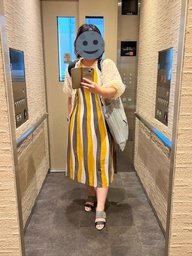 「Chica（チカ）のアイテム」を使った、gonge_of_krgmさん（レディース・153cm）の夏コーディネート