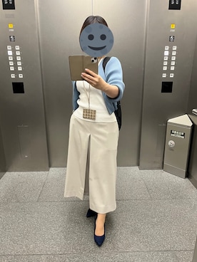 「JUSGLITTY（ジャスグリッティー）のアイテム（トップス）」を使った、gonge_of_krgmさん（レディース・153cm）の春コーディネート