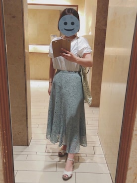 「アイテム（アナログ腕時計、ピンク系）」を使った、gonge_of_krgmさん（レディース・153cm）の夏コーディネート