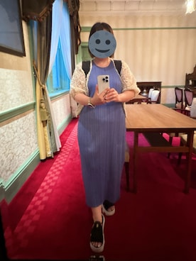 「PLEATS PLEASE（プリーツプリーズ）のアイテム」を使った、gonge_of_krgmさん（レディース・153cm）の秋コーディネート