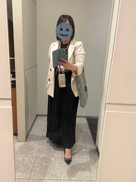 「BEAUTY&YOUTH UNITED ARROWS（ビューティーアンドユースユナイテッドアローズ）のアイテム（スカート）」を使った、gonge_of_krgmさん（レディース・153cm）の夏コーディネート