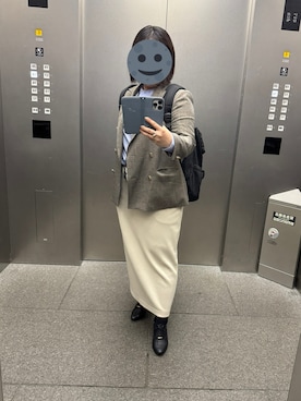 「POOL SIDE（プールサイド）のアイテム（ブーティ、ブラック系）」を使った、gonge_of_krgmさん（レディース・153cm）の春コーディネート