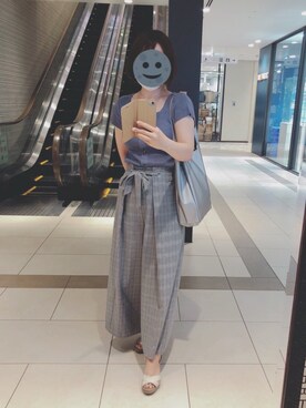 「DELFONICS（デルフォニックス）のアイテム」を使った、gonge_of_krgmさん（レディース・153cm）の夏コーディネート