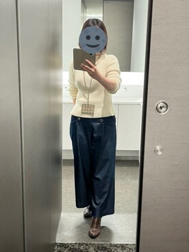 「JUSGLITTY（ジャスグリッティー）のアイテム（パンツ）」を使った、gonge_of_krgmさん（レディース・153cm）の冬コーディネート