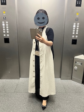 「CADUNE（カデュネ）のアイテム」を使った、gonge_of_krgmさん（レディース・153cm）の春コーディネート
