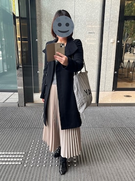 「NOLLEY’S Sophi（ノーリーズソフィ）のアイテム」を使った、gonge_of_krgmさん（レディース・153cm）の冬コーディネート