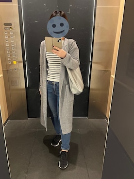 「JUSGLITTY（ジャスグリッティー）のアイテム（トップス）」を使った、gonge_of_krgmさん（レディース・153cm）の春コーディネート