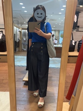 「JUSGLITTY（ジャスグリッティー）のアイテム（パンツ）」を使った、gonge_of_krgmさん（レディース・153cm）の春コーディネート