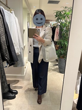 「JUSGLITTY（ジャスグリッティー）のアイテム（パンツ）」を使った、gonge_of_krgmさん（レディース・153cm）の秋コーディネート