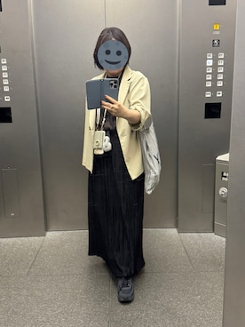 「GALLEST（ギャレスト）のアイテム」を使った、gonge_of_krgmさん（レディース・153cm）の春コーディネート
