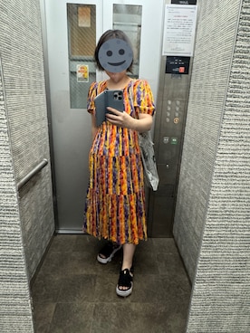 「no brand（ノーブランド）のアイテム（ワンピース、その他）」を使った、gonge_of_krgmさん（レディース・153cm）の夏コーディネート