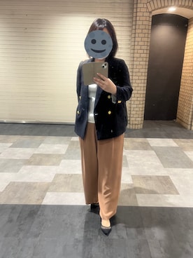「Mila Owen（ミラオーウェン）のアイテム（その他アウター）」を使った、gonge_of_krgmさん（レディース・153cm）の春コーディネート