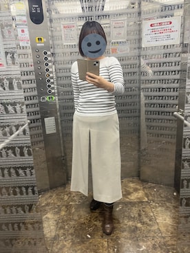 「JUSGLITTY（ジャスグリッティー）のアイテム（トップス）」を使った、gonge_of_krgmさん（レディース・153cm）の冬コーディネート