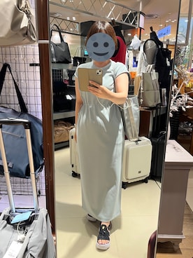 gonge_of_krgmさんの「ドロストノースリワンピース」を使ったコーディネート