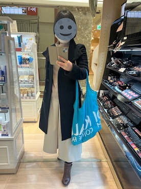 「M-PREMIER（エムプルミエ）のアイテム（ジャケット/アウター）」を使った、gonge_of_krgmさん（レディース・153cm）の冬コーディネート