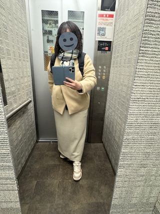 BALLSEY（ボールジィ）の「ウールナイロンベロア コクーンコート（ノー