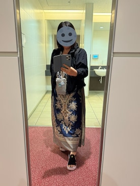 「アイテム（マウンテンパーカー）」を使った、gonge_of_krgmさん（レディース・153cm）の秋コーディネート