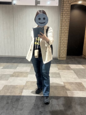 「アイテム（テーラードジャケット）」を使った、gonge_of_krgmさん（レディース・153cm）の春コーディネート