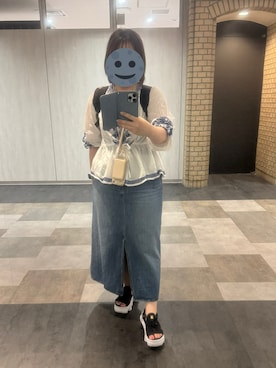 「SLOBE IENA（スローブイエナ）のアイテム」を使った、gonge_of_krgmさん（レディース・153cm）の夏コーディネート
