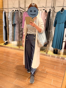 「JUSGLITTY（ジャスグリッティー）のアイテム（パンツ）」を使った、gonge_of_krgmさん（レディース・153cm）の秋コーディネート