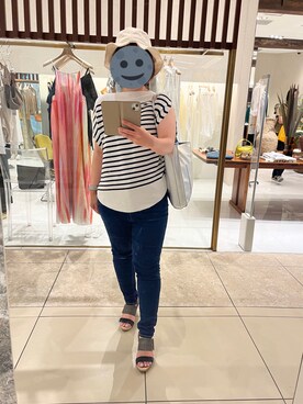 「LANVIN collection（ランバン コレクション）のアイテム」を使った、gonge_of_krgmさん（レディース・153cm）の夏コーディネート