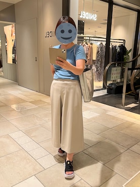 「PETIT BATEAU（プチバトー）のアイテム」を使った、gonge_of_krgmさん（レディース・153cm）の夏コーディネート