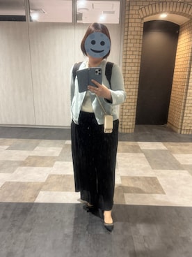 「BEAUTY&YOUTH UNITED ARROWS（ビューティーアンドユースユナイテッドアローズ）のアイテム（スカート）」を使った、gonge_of_krgmさん（レディース・153cm）の夏コーディネート