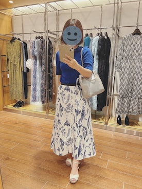 「perche（ペルケ）のアイテム」を使った、gonge_of_krgmさん（レディース・153cm）の夏コーディネート