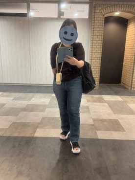 「YANUK（ヤヌーク）のアイテム」を使った、gonge_of_krgmさん（レディース・153cm）の夏コーディネート