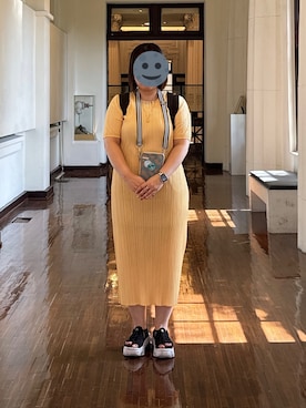 「PLEATS PLEASE（プリーツプリーズ）のアイテム」を使った、gonge_of_krgmさん（レディース・153cm）の秋コーディネート