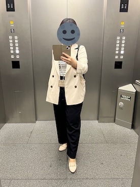 「JUSGLITTY（ジャスグリッティー）のアイテム（トップス）」を使った、gonge_of_krgmさん（レディース・153cm）の春コーディネート