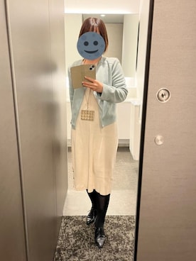 「Simplicite（サンプリシテ）のアイテム（ブルゾン）」を使った、gonge_of_krgmさん（レディース・153cm）の冬コーディネート