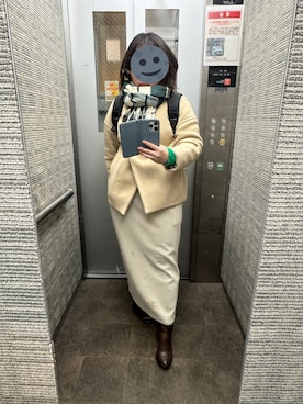 「アイテム（ブーティ）」を使った、gonge_of_krgmさん（レディース・153cm）の冬コーディネート