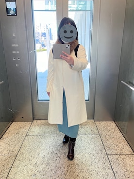 「アイテム（ブーティ）」を使った、gonge_of_krgmさん（レディース・153cm）の冬コーディネート