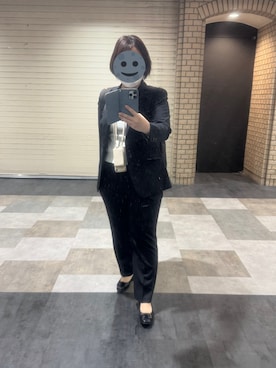 「JUSGLITTY（ジャスグリッティー）のアイテム（トップス）」を使った、gonge_of_krgmさん（レディース・153cm）の春コーディネート