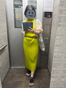 「PLEATS PLEASE（プリーツプリーズ）のアイテム」を使った、gonge_of_krgmさん（レディース・153cm）の夏コーディネート