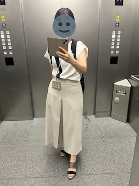 「LANVIN collection（ランバン コレクション）のアイテム」を使った、gonge_of_krgmさん（レディース・153cm）の夏コーディネート