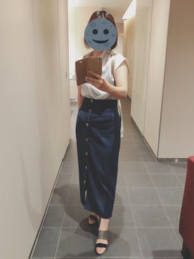 「LANVIN collection（ランバン コレクション）のアイテム」を使った、gonge_of_krgmさん（レディース・153cm）の夏コーディネート