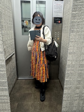「no brand（ノーブランド）のアイテム（ワンピース、その他）」を使った、gonge_of_krgmさん（レディース・153cm）の秋コーディネート