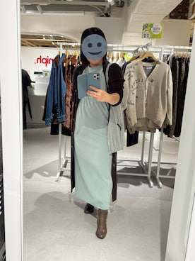 「アイテム（ブーティ）」を使った、gonge_of_krgmさん（レディース・153cm）の秋コーディネート