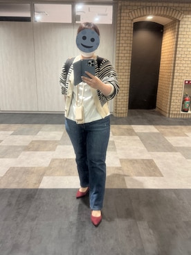 「each（イーチ）のアイテム」を使った、gonge_of_krgmさん（レディース・153cm）の春コーディネート