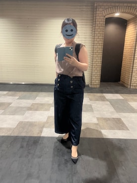 「JUSGLITTY（ジャスグリッティー）のアイテム（パンツ）」を使った、gonge_of_krgmさん（レディース・153cm）の夏コーディネート