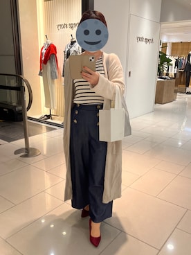 「JUSGLITTY（ジャスグリッティー）のアイテム（パンツ）」を使った、gonge_of_krgmさん（レディース・153cm）の秋コーディネート